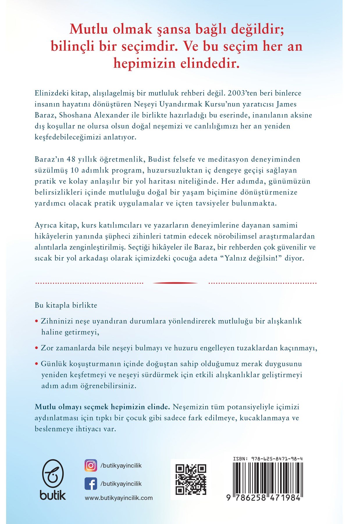 Neşeyi Uyandırmak - 10 Adımda Mutluluğa Yolculuk