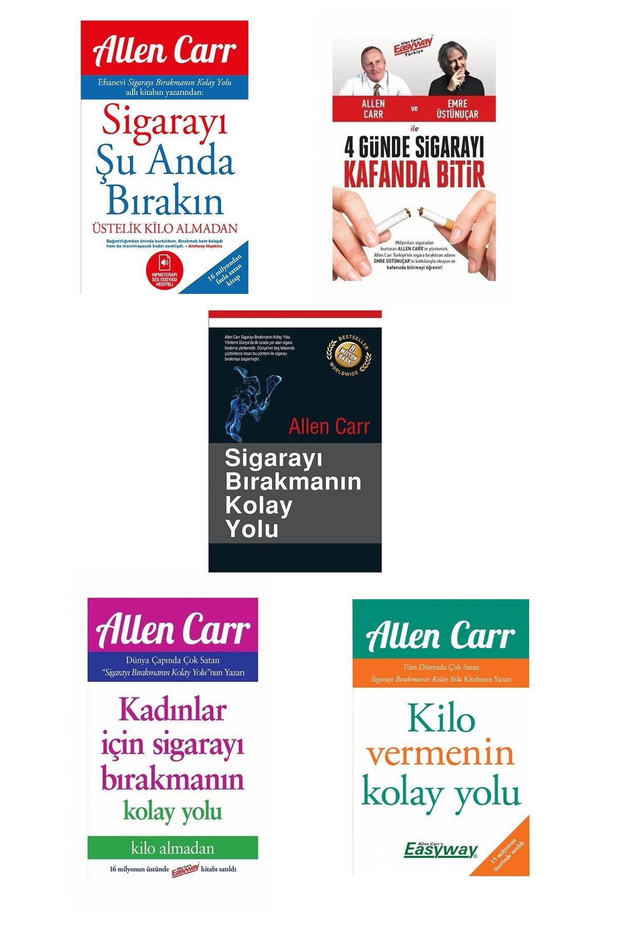 Sigarayı Bırakmanın Kolay Yolu 5'li Kitap Seti
