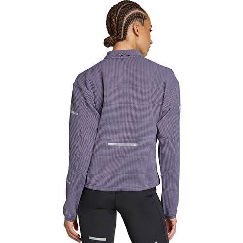 Adidas ADI365 Crew W Kadın Koşu Sweatshirts JP3844 Mor