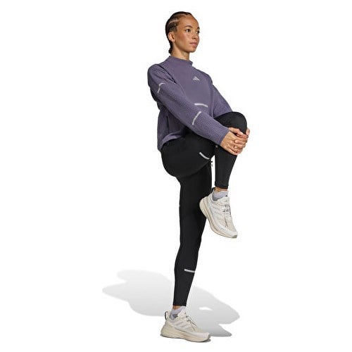 Adidas ADI365 Crew W Kadın Koşu Sweatshirts JP3844 Mor