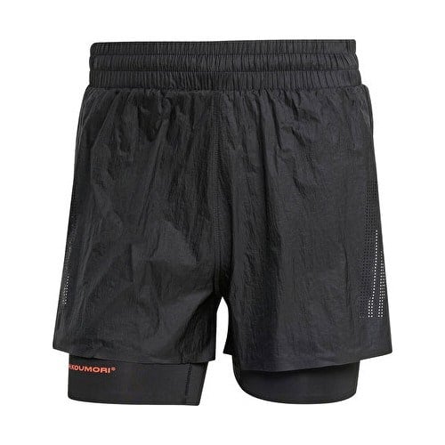Adidas ADI365 HK2IN1 M Erkek Koşu Şortu JM1211 Siyah
