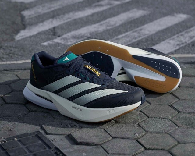 ADIDAS ADIZERO BOSTON 13 M Erkek Koşu Ayakkabısı KH8859 Lacivert
