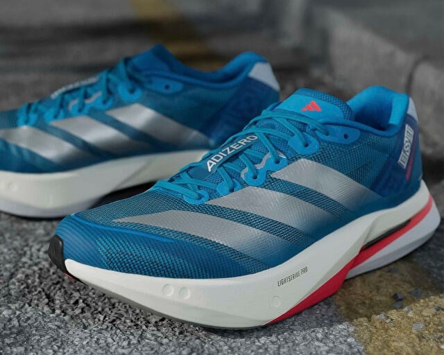 ADIDAS ADIZERO BOSTON 13 M Erkek Koşu Ayakkabısı JR4868 Mavi