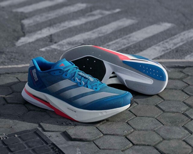 ADIDAS ADIZERO BOSTON 13 M Erkek Koşu Ayakkabısı JR4868 Mavi