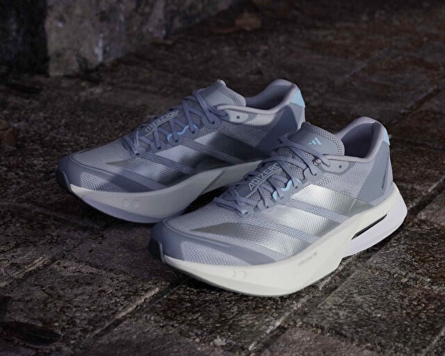 ADIDAS ADIZERO BOSTON 13 W Unisex Koşu Ayakkabısı JS4949 Gri