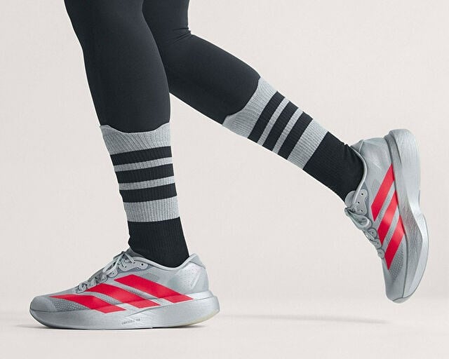 ADIDAS ADIZERO EVO SL W Kadın Koşu Ayakkabısı KI3383 Gri