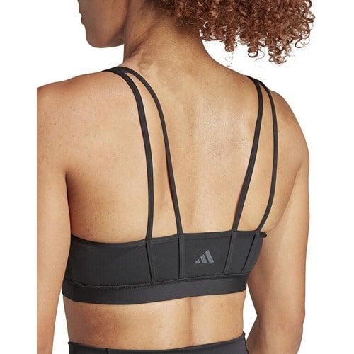 adidas All Me Ess Ms Kadın Sporcu Sütyeni IQ3371 Siyah