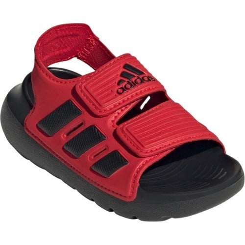 Adidas Altaswım 2.0 Çocuk Sandalet Kırmızı Erkek Çocuk İçin Hafif ve Esnek Tasarım JI3063