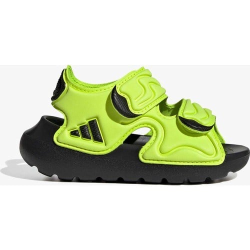 Adidas Altaswim 3 Çocuk Yeşil Terlik.-
