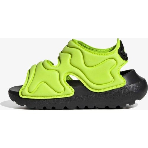 Adidas Altaswim 3 Çocuk Yeşil Terlik.-