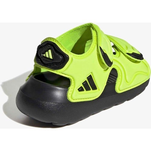 Adidas Altaswim 3 Çocuk Yeşil Terlik.-