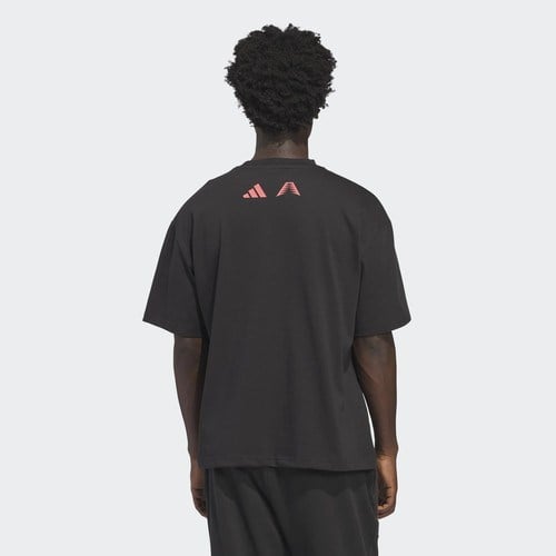 Adidas Anthony Edwards Dawg Erkek Siyah Tişört (JZ9447)