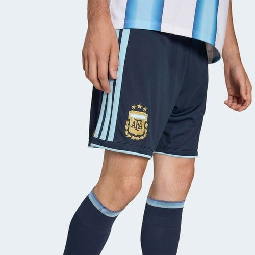 adidas Arjantin 26 İç Saha Erkek Mavi Şort.-