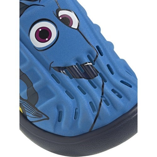 adidas Bebek Sandalet IH1233-WATER Mavi - Sarı - Siyah Renkli Kaymaz Tabanlı Spor Terlik
