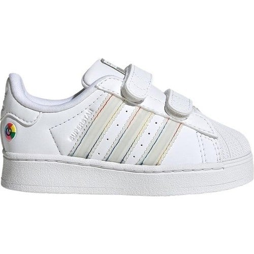 adidas Beyaz Bebek   Sneaker SUPERSTAR LED LIGHTS CF I JI0511