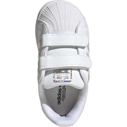 adidas Beyaz Bebek   Sneaker SUPERSTAR LED LIGHTS CF I JI0511