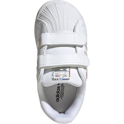 adidas Beyaz Bebek   Sneaker SUPERSTAR LED LIGHTS CF I JI0511