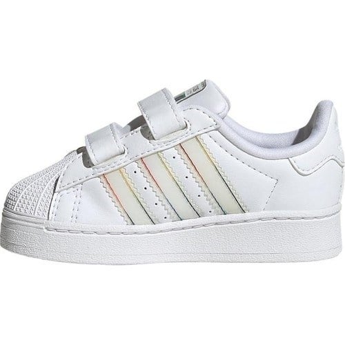adidas Beyaz Bebek   Sneaker SUPERSTAR LED LIGHTS CF I JI0511