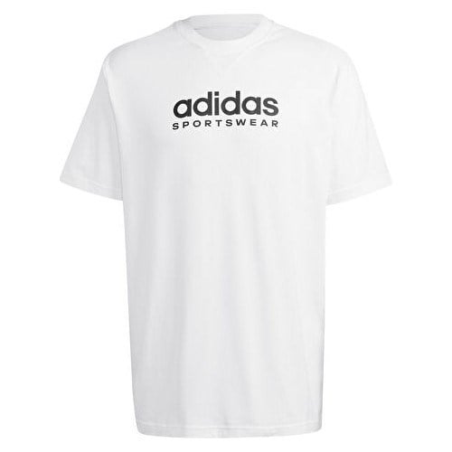 adidas Beyaz Erkek Yuvarlak Yaka Regular Fit T-Shirt IC9821-M All Szn G T       Whı