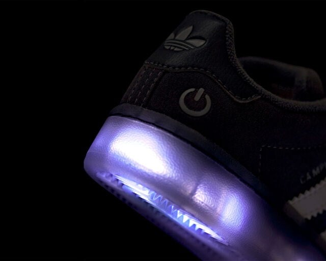ADIDAS CAMPUS 00S LED LIGHTS CF EL C Çocuk Günlük Işıklı Ayakkabı JS1281 Gri