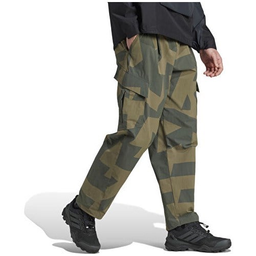 Adidas Cargo Aop Pants Erkek Günlük Kargo Pantolon JE9427 Siyah