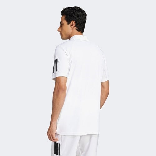 Adidas Club 3 Stripes Erkek Beyaz Tenis Polo.-
