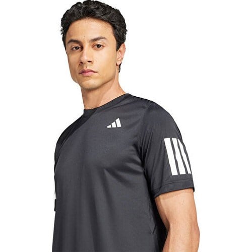 Adidas Club 3str Tee Erkek Tenis Tişörtü JG0978 Siyah