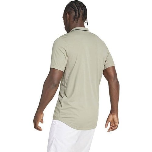 Adidas Club Pıque Polo Erkek Silver Pebble T-Shirt