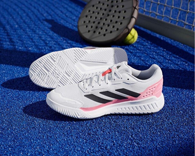 ADIDAS COURTQUICK PADEL M Erkek Tenis Ayakkabısı KH5915 Beyaz