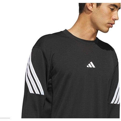 Adidas Crazylite Ls Erkek Basketbol Uzun Kollu Tişört JZ9647 Siyah