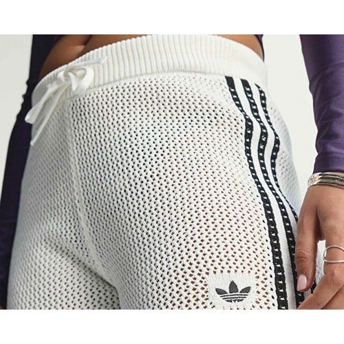 Adidas Crochet Tp Kadın Günlük Eşofman Altı KC6493 Beyaz