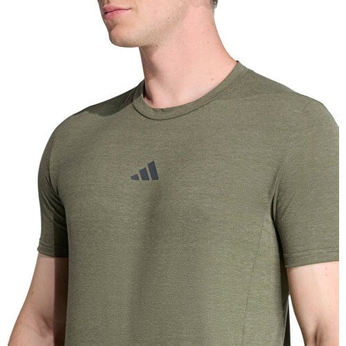 Adidas D4T Tee Erkek Antrenman Tişörtü JX3288 Haki