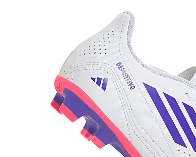 ADIDAS DEPORTIVO III FxG J Genç Çoklu Çim Zemin Kramponu KJ4452 Beyaz