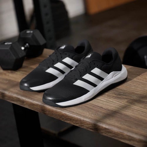 Adidas Dropset Base Trainer M Siyah - Beyaz Erkek Sneaker JS3045