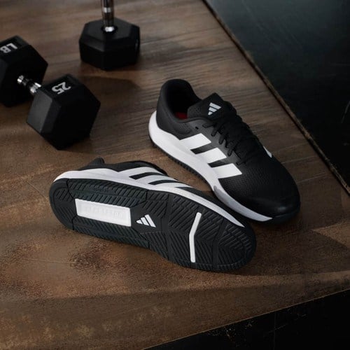 Adidas Dropset Base Trainer M Siyah - Beyaz Erkek Sneaker JS3045
