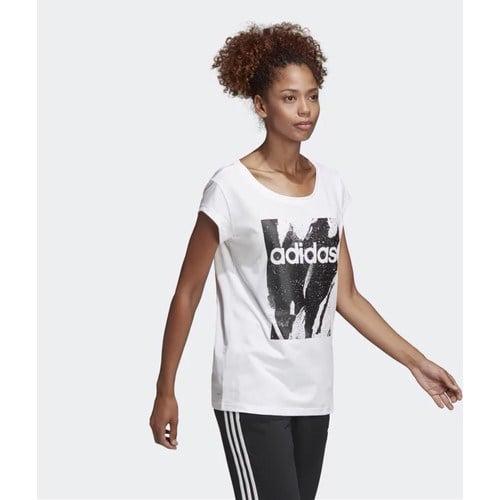adidas Du0638 W E Aop Tee Kadın Tişört