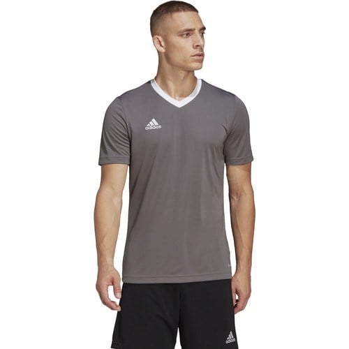 adidas ENT22 Jsy Futbol Forması Gri Renkli Yumuşak Kumaşla Üretilmiş Erkekler İçin