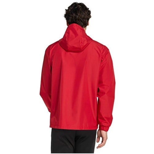 Adidas ENT26 Aw Jkt Erkek Futbol Antrenman Yağmurluk JZ9100 Kırmızı