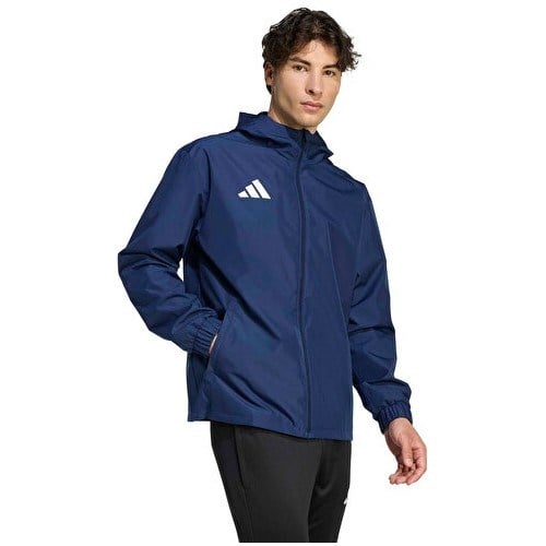 Adidas ENT26 Aw Jkt Erkek Futbol Antrenman Yağmurluk JZ9102 Lacivert