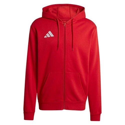 Adidas ENT26 Fz Hood Erkek Futbol Kamp Ceketi KF5944 Kırmızı