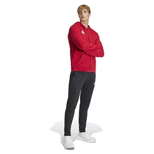Adidas ENT26 Fz Hood Erkek Futbol Kamp Ceketi KF5944 Kırmızı
