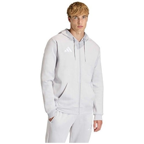 Adidas ENT26 Fz Hood Erkek Futbol Kamp Ceketi KF5947 Gri