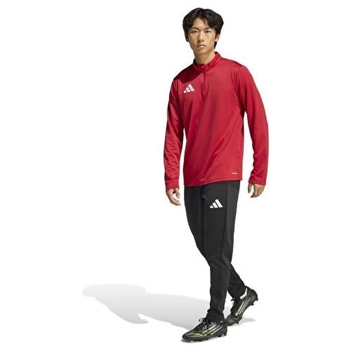 Adidas ENT26 Tr Top Erkek Futbol Uzun Kollu Antrenman Tişörtü JZ6650 Kırmızı
