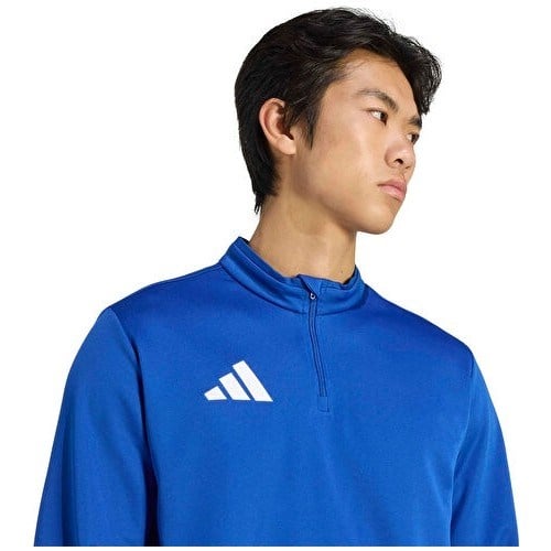 Adidas ENT26 Tr Top Erkek Futbol Uzun Kollu Antrenman Tişörtü JZ6655 Mavi