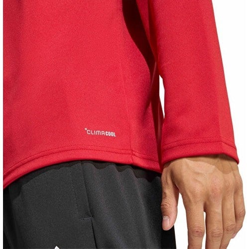 Adidas ENT26 Tr Top Erkek Futbol Uzun Kollu Antrenman Tişörtü JZ6650 Kırmızı