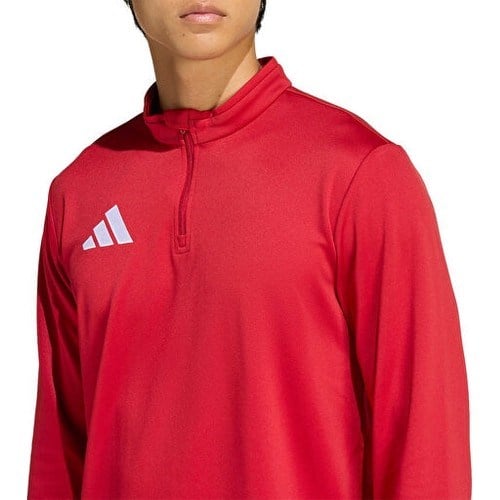 Adidas ENT26 Tr Top Erkek Futbol Uzun Kollu Antrenman Tişörtü JZ6650 Kırmızı