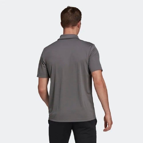 adidas Entrada 22 Erkek Polo T-Shirt Gri Renk Nefes Alabilir Kumaş ile Şık Tasarım