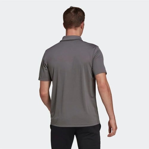 adidas Entrada 22 Erkek Polo T-Shirt Gri Renk Nefes Alabilir Kumaş ile Şık Tasarım