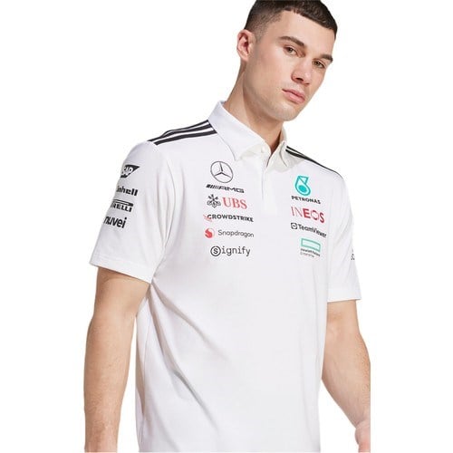 adidas Erkek Beyaz  Polo T-Shirt MER TM POLO WM JW0586