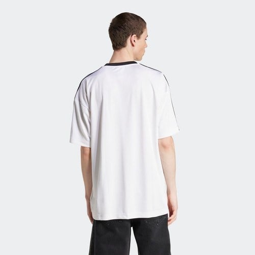 adidas Erkek  Beyaz  T-shirt JACQUARD JERSEY JW5877